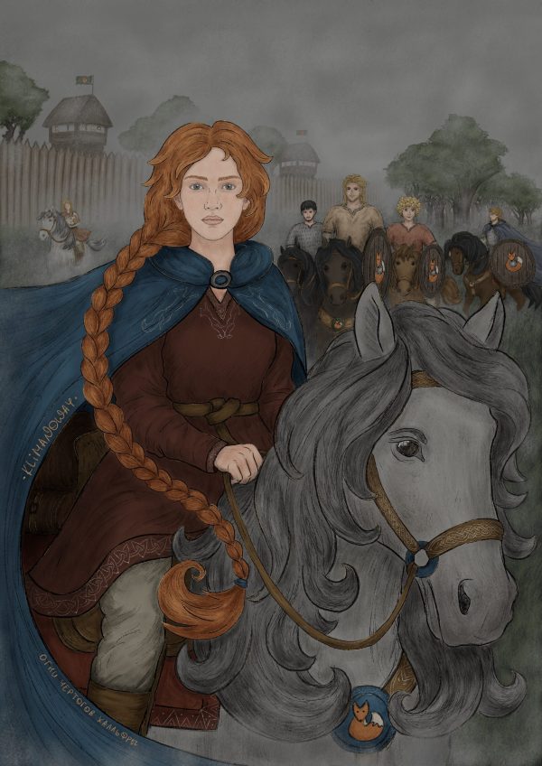Мирана, один из главных персонажей «Огней чертогов Халльфры»